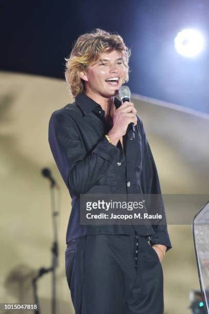 Jordan Barrett UNICEF Summer Gala presented by LuisaViaRoma, Porto Cervo, Sardinia, Italy - 09 Aug 2019