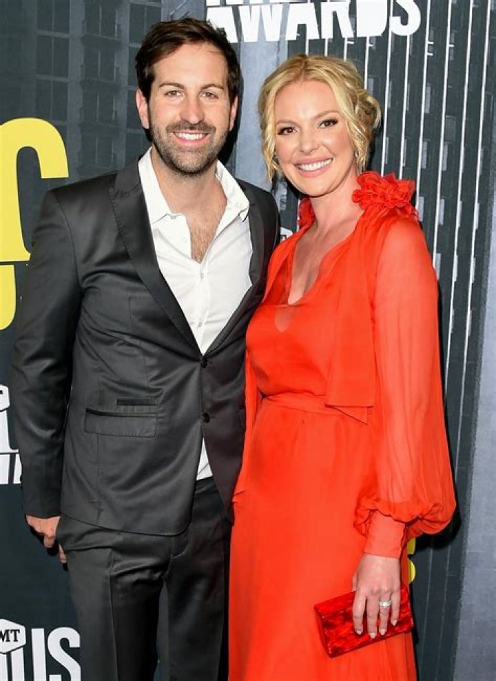 Josh Kelley, left, and Katherine Heigl arrive at the CMT Music Awards at Music City Center, in Nashville, Tenn 2017 CMT Music Awards - Arrivals, Nashville, USA - 7 Jun 2017