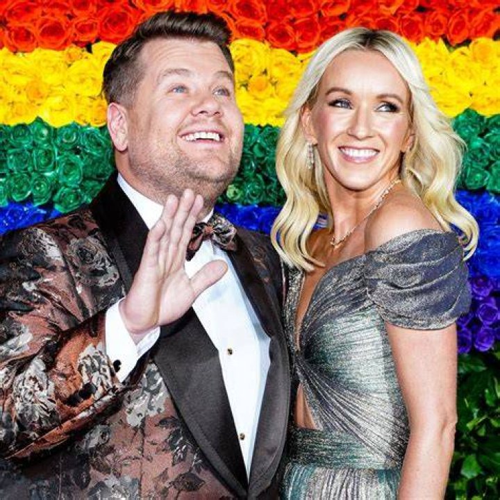 Julia Carey, left, and James Corden attend The Metropolitan Museum of Art's Costume Institute benefit gala celebrating the opening of the "In America: A Lexicon of Fashion" exhibition, in New York2021 MET Museum Costume Institute Benefit Gala, New York, United States - 13 Sep 2021
