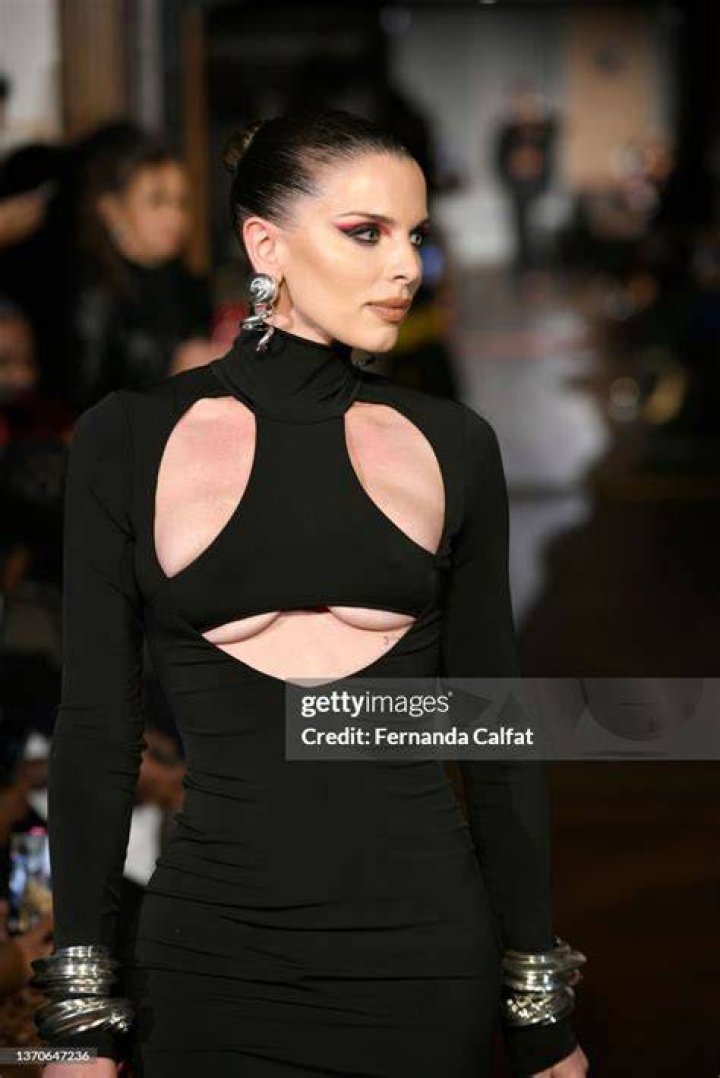 Julia Fox walks the runway at the Luis De Javier fashion show at Angel Orensanz Foundation during New York Fashion Week 2023 on February 14, 2023 in New York City. Luis De Javier show, Runway, Fall Winter 2023, New York Fashion Week, USA - 14 Feb 2023