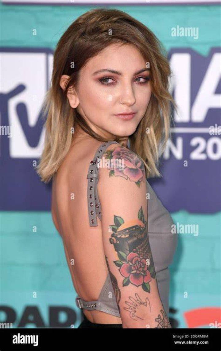 Julia Michaels arriving to the 65th GRAMMY Awards held at Crypto.com Arena on February 5, 2023 in Los Angeles, CA. &copy; AFF-USA.com. 05 Feb 2023 Pictured: Olivia Rodrigo. Photo credit: AFF-USA.com / MEGA TheMegaAgency.com +1 888 505 6342 (Mega Agency TagID: MEGA939885_029.jpg) [Photo via Mega Agency]