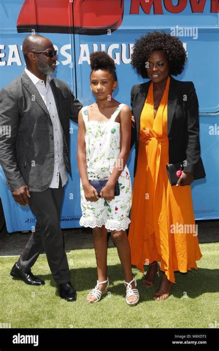 Julius Tennon, Genesis Tennon and Viola Davis'The Angry Birds Movie 2' film premiere, Arrivals, Regency Village Theatre, Los Angeles, USA - 10 Aug 2019