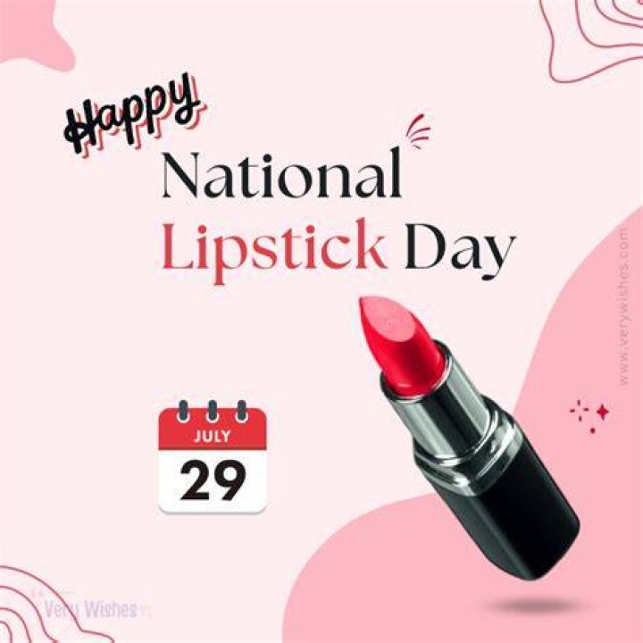 July 29 is National Lipstick Day
