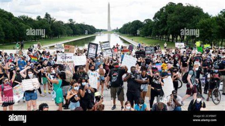 Juneteenth March in Washington DC