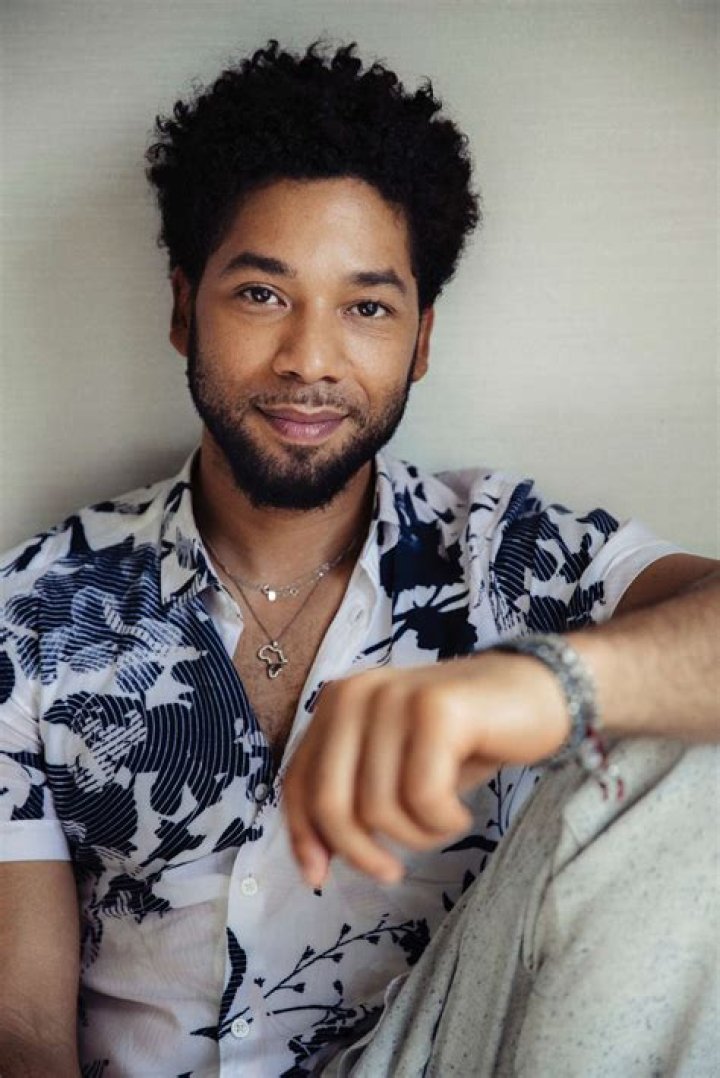 Jussie Smollett poses for a portrait