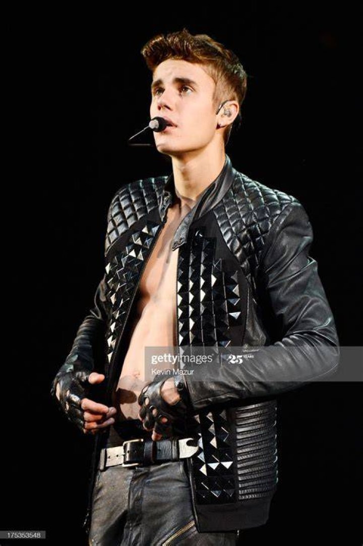 Justin Bieber performs during his "Purpose World Tour" stop at Staples Center, in Los Angeles Justin Bieber in Concert - , Los Angeles, USA