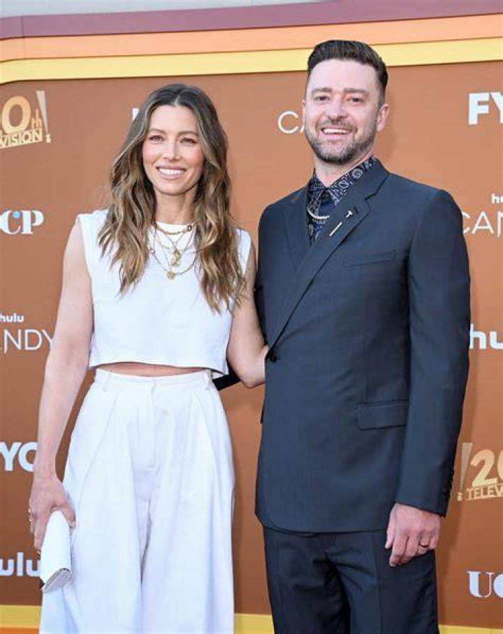 Justin Timberlake and Jessica Biel