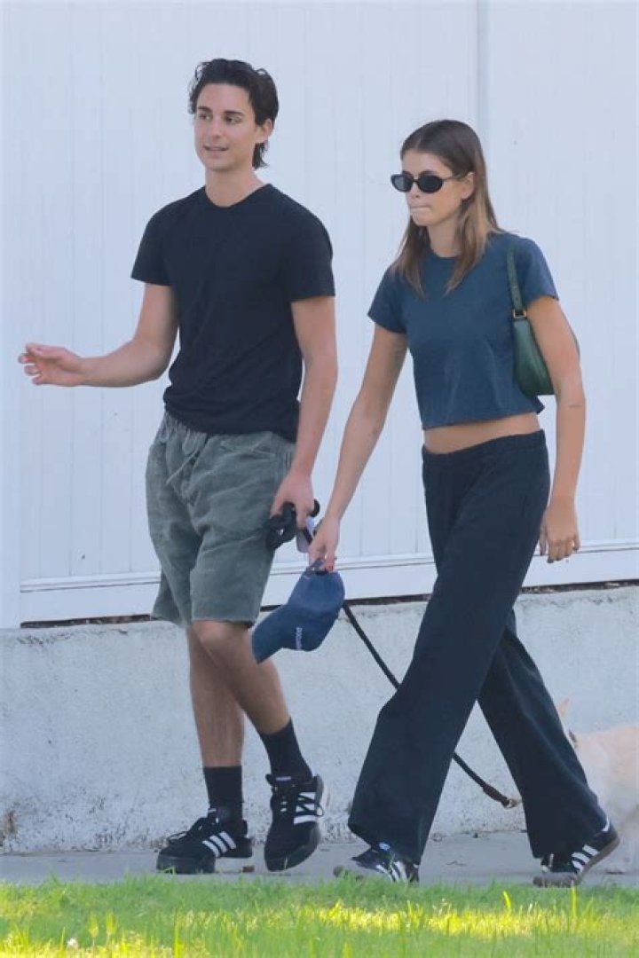 Kaia Gerber and Travis Jackson