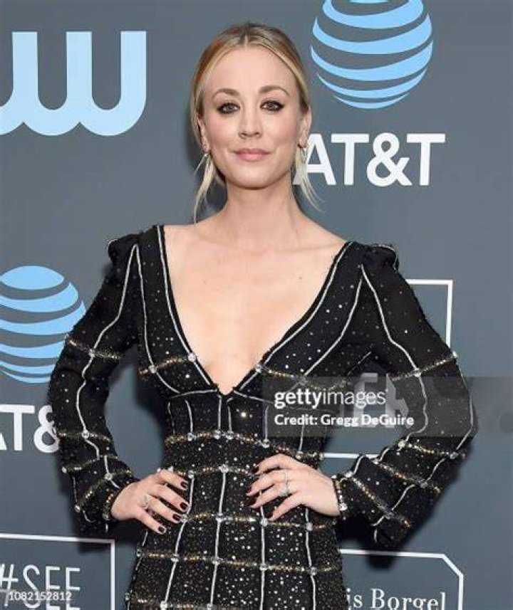 Kaley Cuoco24th Annual Critics' Choice Awards, Press Room, Barker Hanger, Los Angeles, USA - 13 Jan 2019Wearing J. Mendel