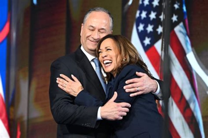 Kamala Harris With Husband Douglas Emhoff