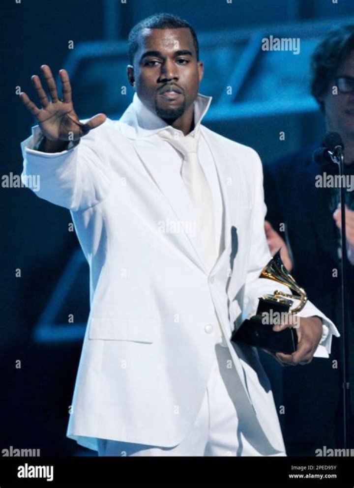Kanye West 47TH ANNUAL GRAMMY AWARDS, LOS ANGELES, AMERICA - 13 FEB 2005