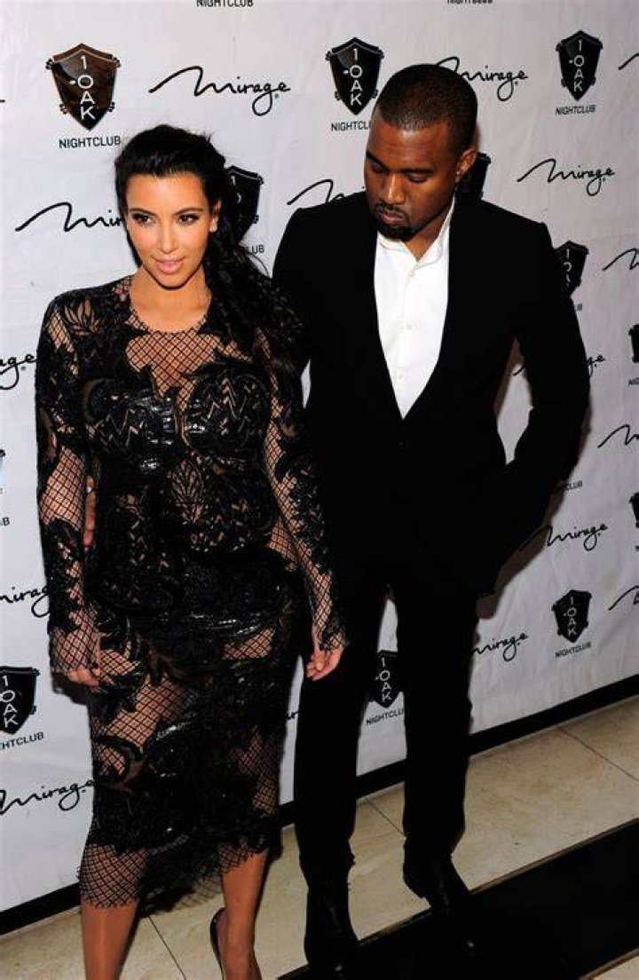 Kanye West Checking Out Kim Kardashian