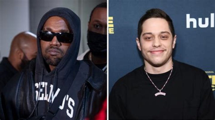 Kanye West Pete Davidson