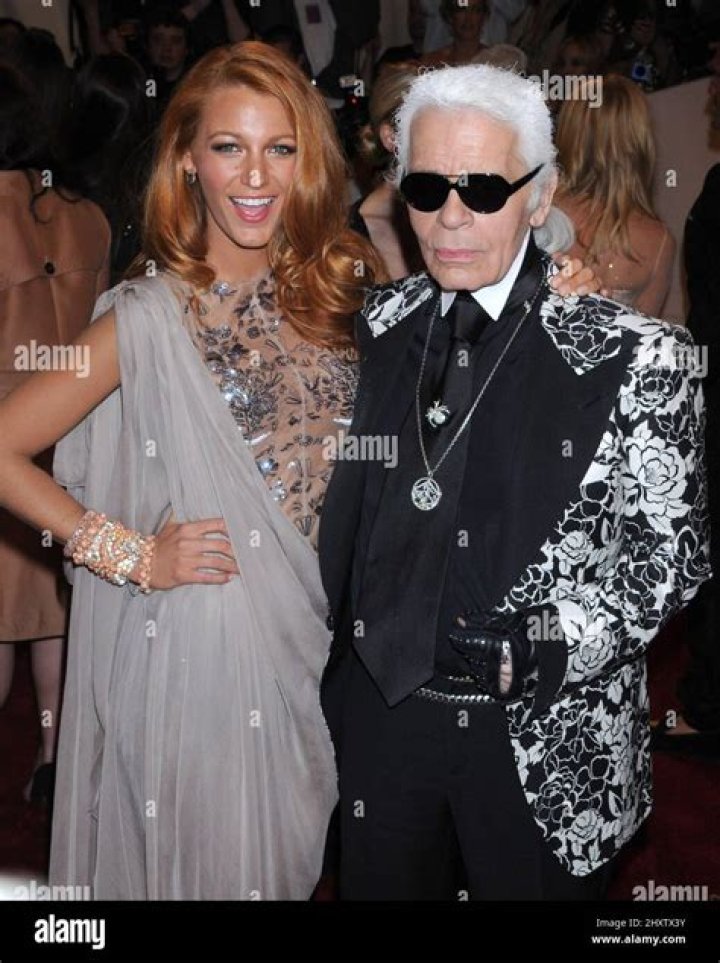 karl lagerfeld blake lively