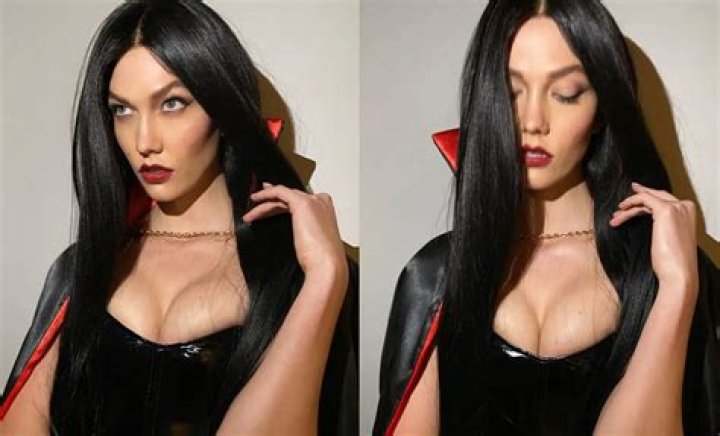 Karlie Kloss as a Vampire