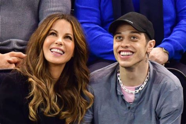 Kate Beckinsale and Pete Davidson Celebrities at Washington Capitals v New York Rangers, NHL ice hockey match, Madison Square Garden, New York, USA - 03 Mar 2019