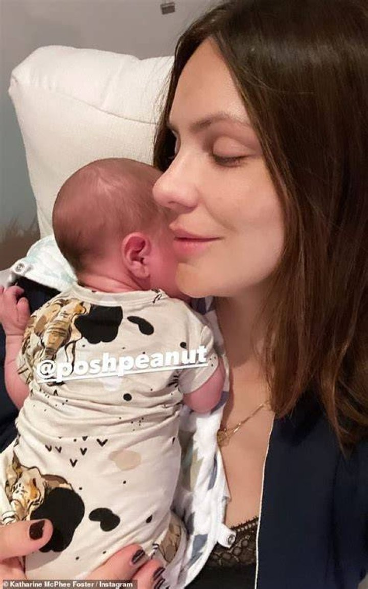 Katharine McPhee Dotes on Baby Rennie