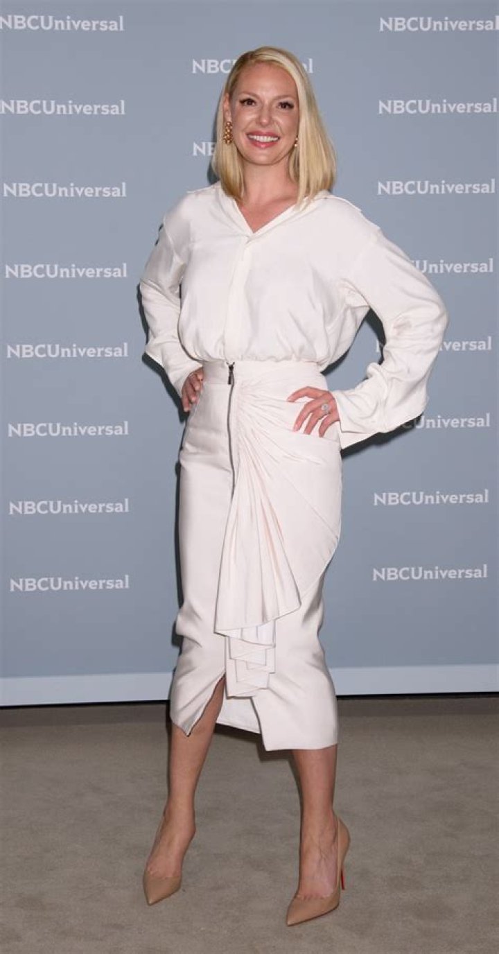 Katherine Heigl NBCUniversal Upfront Presentation, Arrivals, New York, USA - 14 May 2018
