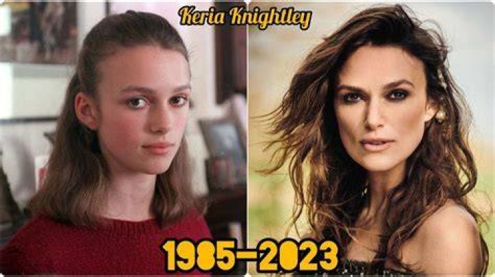 Keira Knightley Then & Now: Photos