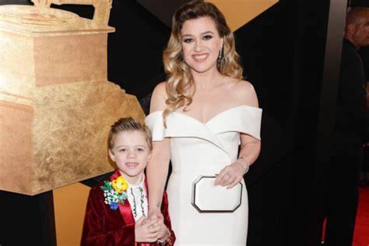 Kelly Clarkson and Her Son