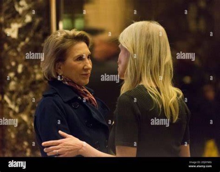 Kellyanne Conway with Carly Fiorina