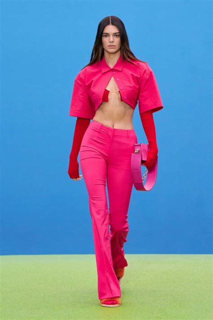 Kendall Jenner at the Jacquemus show