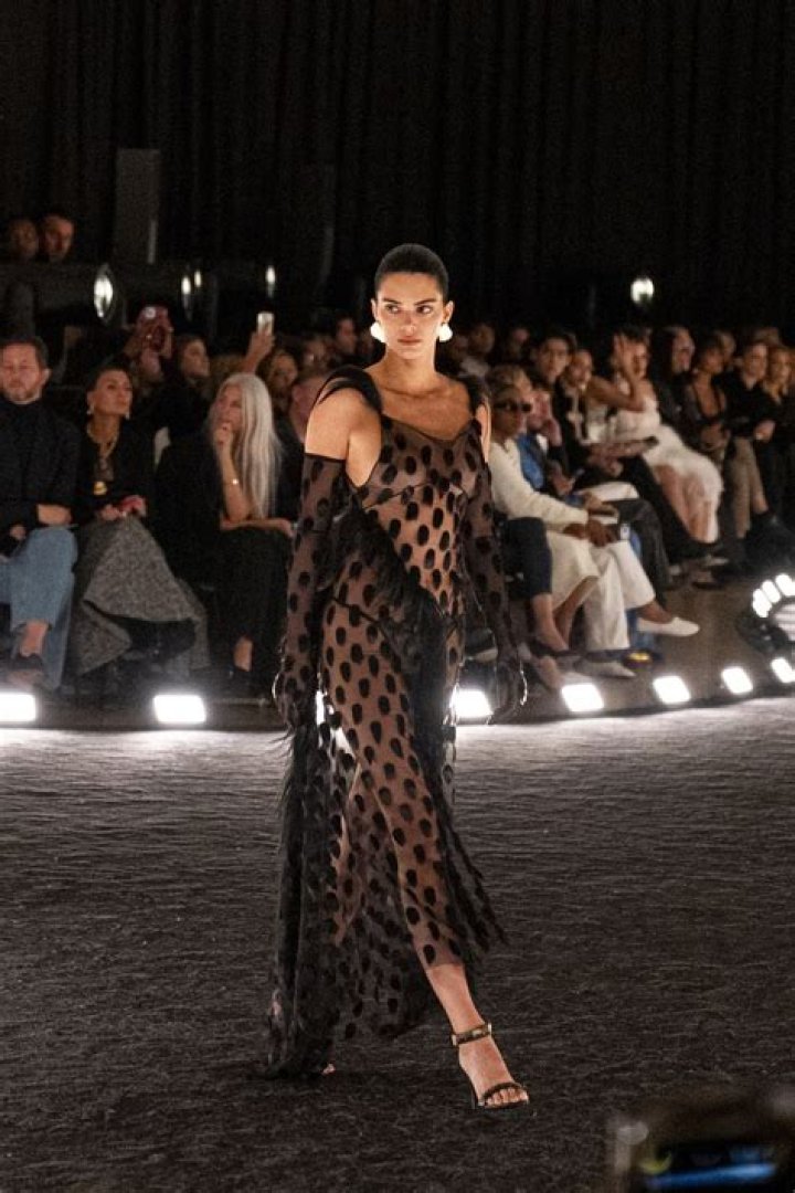Kendall Jenner walks the runway at the Just Dance 4 show during Fashion Week on Tuesday Sept. 11, 2012, in New York. (Photo by Charles Sykes/Invision for Ubisoft/AP Images)