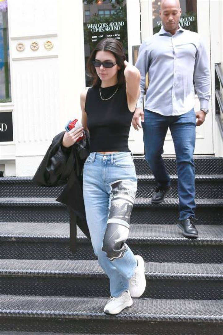 Kendall Jenner What Goes Around Comes Around Karl Lagerfeld Retrospective, hosted by Helena Christensen 4.28.23, What Goes Around Comes Around, N, Manhattan, New York, United States - 28 Apr 2023