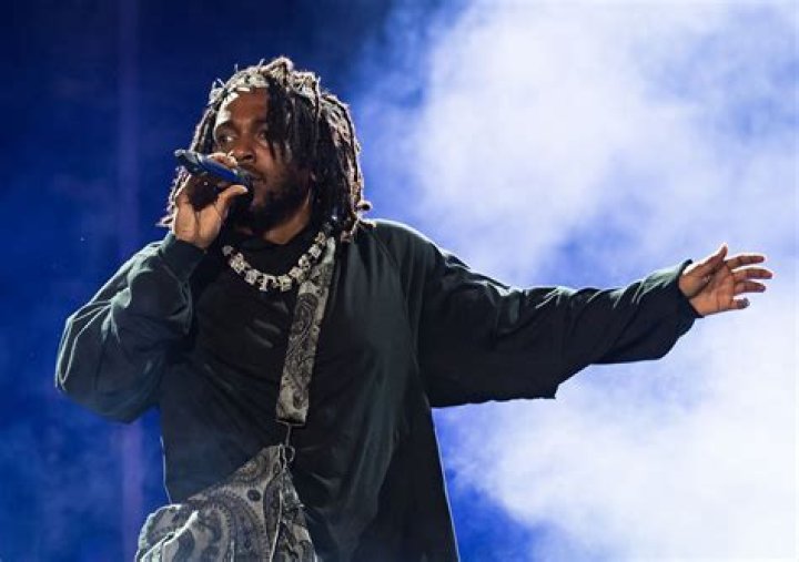 Kendrick Lamar performs onstage at the 60th annual Grammy Awards at Madison Square Garden, in New York 60th Annual Grammy Awards - Show, New York, USA - 28 Jan 2018