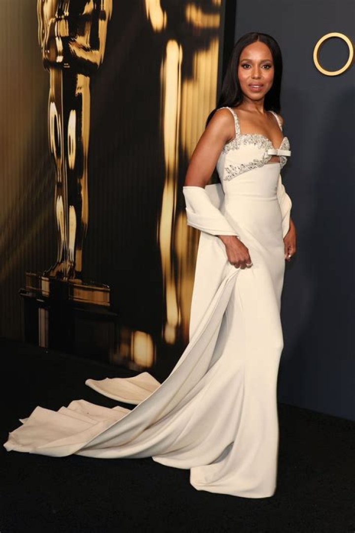 Kerry Washington wearing Elie Saab 'Unprisoned' TV series premiere, Los Angeles, California, USA - 02 Mar 2023