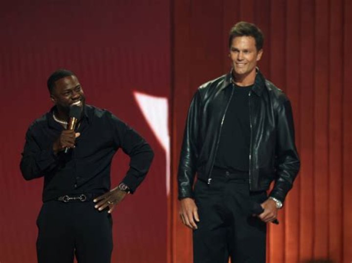 Kevin Hart, Tom Brady and Gisele Bundchen