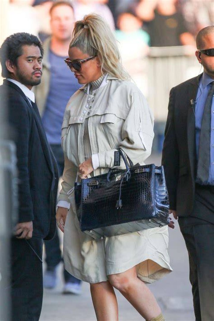 Khloe Kardashian At Jimmy Kimmel