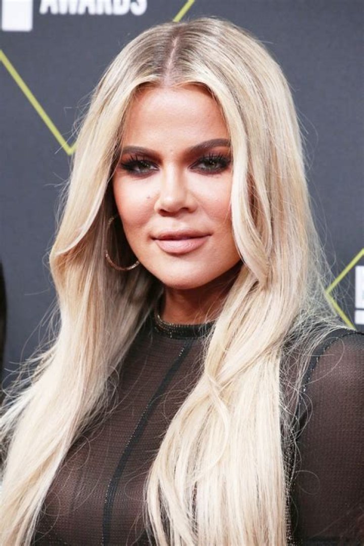 Khloe Kardashian Long Blonde Hair Makeover