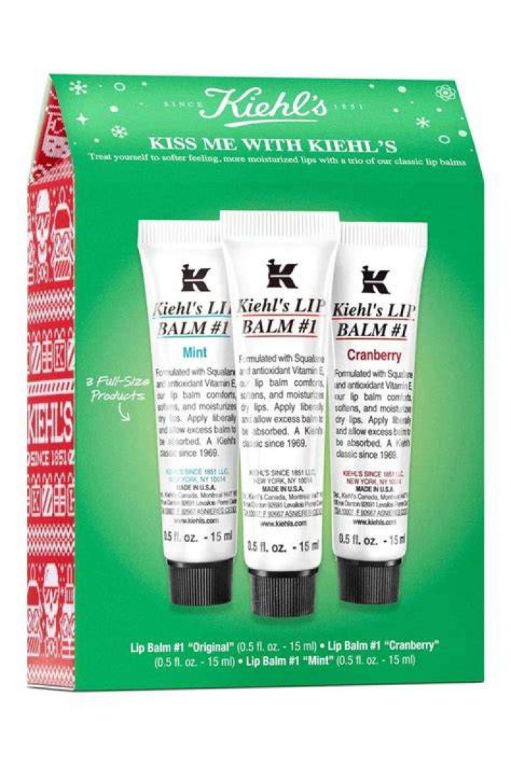 Kiehl&rsquo;s Kiss Me with Kiehl&rsquo;s Lip Balm Gift Set ($25.00, Macy&rsquo;s)