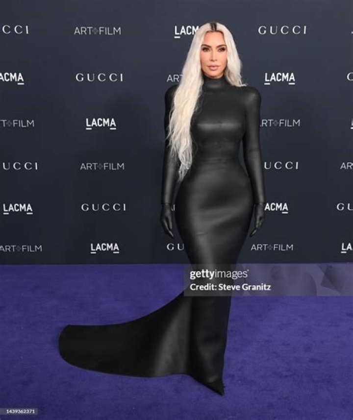 Kim Kardashian Arrivals 2023 LACMA Art+Film Gala, presented by Gucci, LACMA, Los Angeles, CA, California, United States - 04 Nov 2023 Wearing Balenciaga