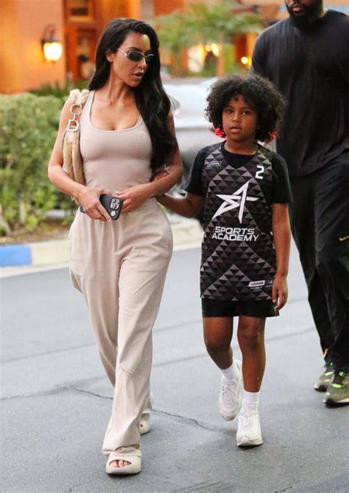Kim Kardashian At Saint&rsquo;s Soccer Match