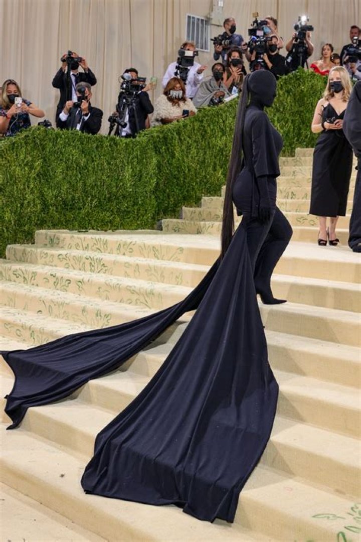 Kim Kardashian At The 2021 Met Gala