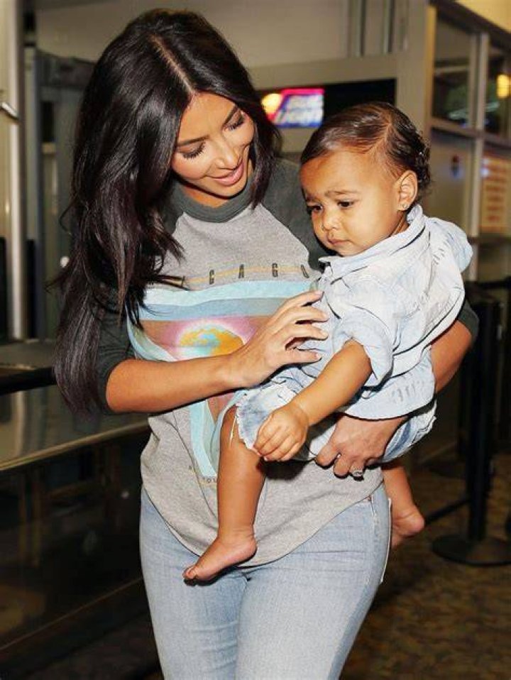 Kim Kardashian Baby Photo