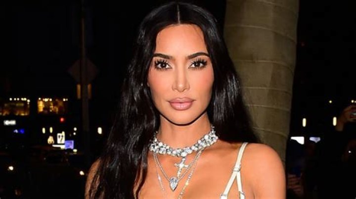 Kim Kardashian Braless