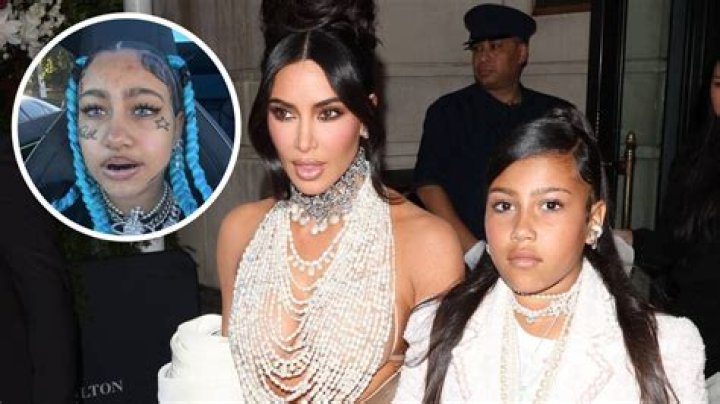 Kim Kardashian Gets North From Art Class