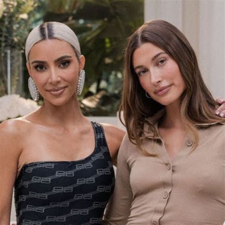 kim kardashian hailey bieber
