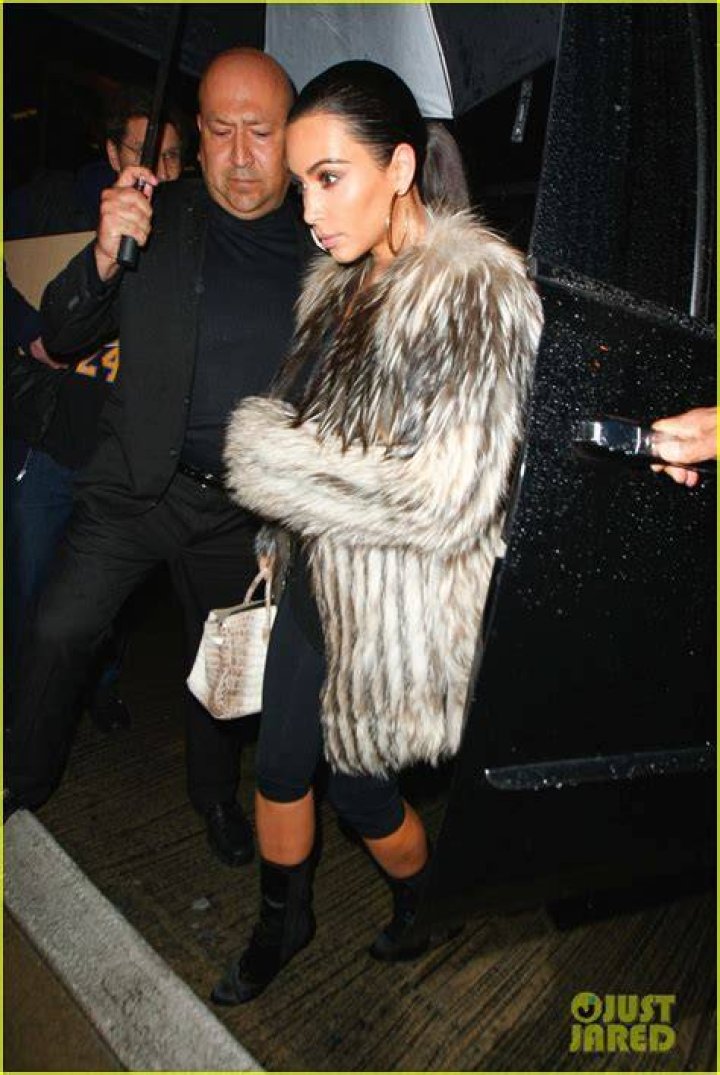 Kim Kardashian Heads Back To A Hotel With North & Chicago