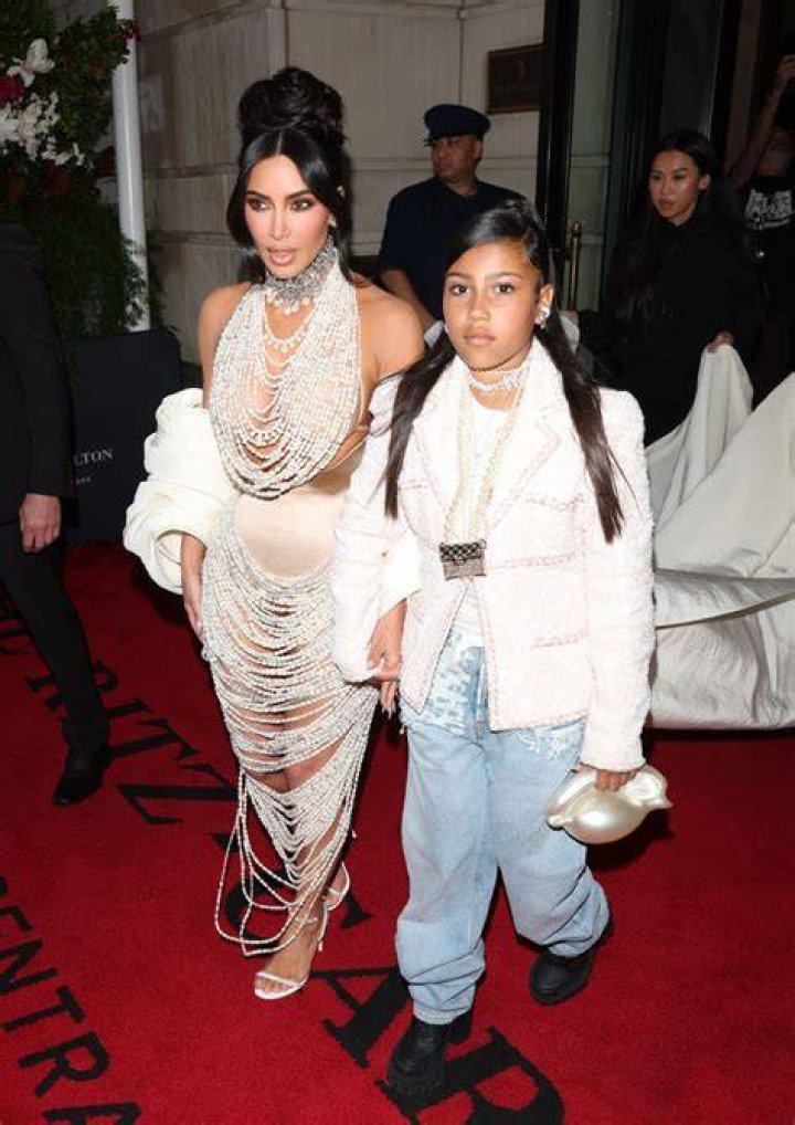 Kim Kardashian & North West Celebrate In NYC