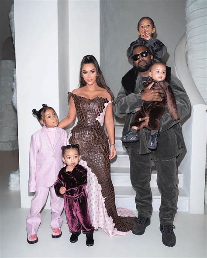 Kim Kardashian & Psalm At Kanye West&rsquo;s &lsquo;Donda&rsquo; Party