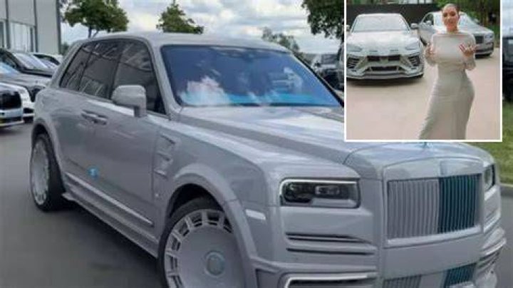 Kim Kardashian&rsquo;s Rolls-Royce Ghost