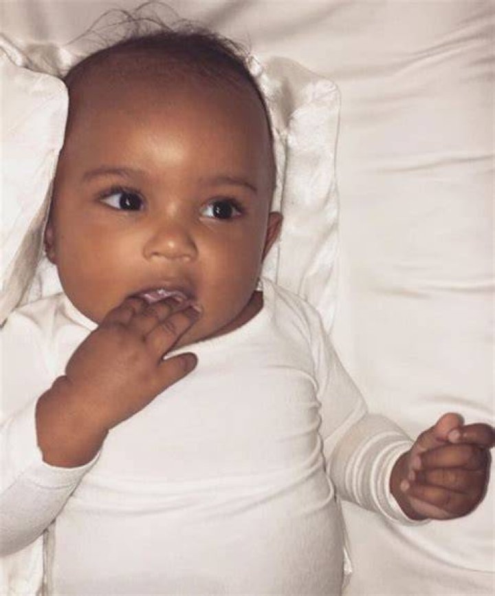 Kim Kardashian & Saint Giggle
