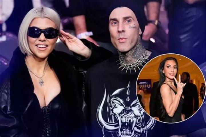 Kim Kardashian & Travis Barker