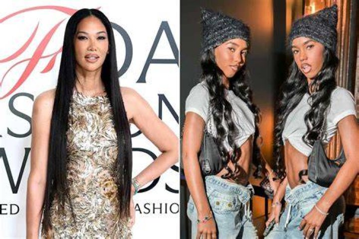Kimora Lee Simmons and Kim Kardashian