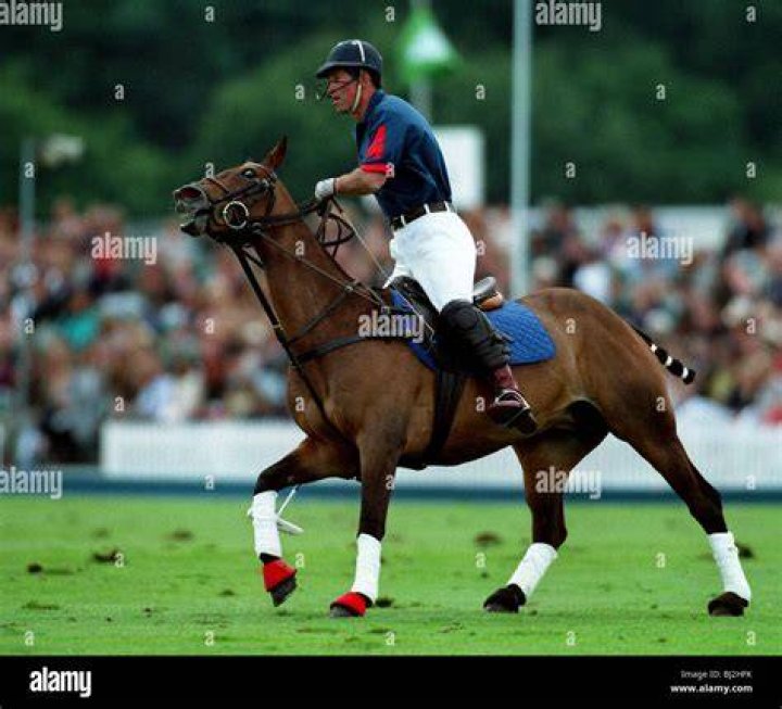 King Charles Plays Polo