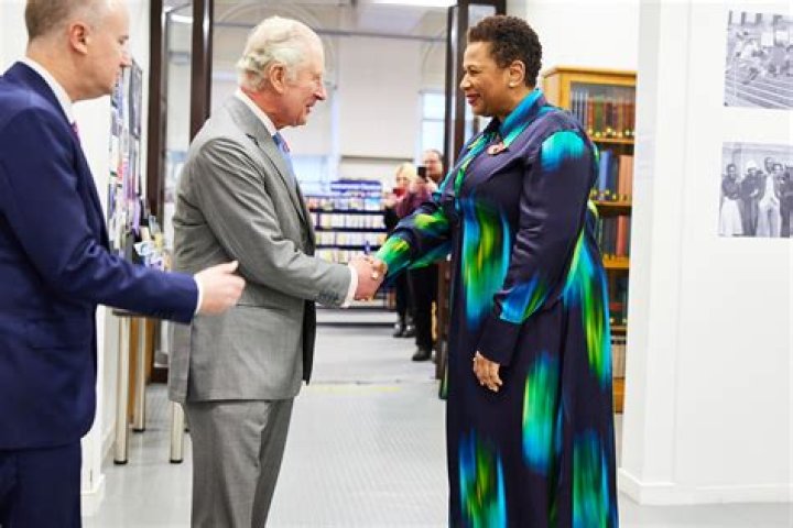 King Charles Visits Team Jamaica
